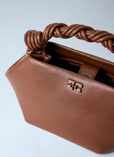 LN-CC® - GANNI: Bou Mini Handbag - Brown GANNI Bou Mini Handbag Brown gan0266027