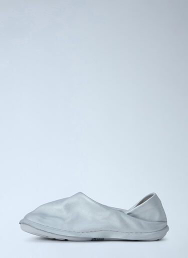 LN-CC® - Camper x Issey Miyake: Peu Form Slip Ons - Silver Camper x Issey Miyake Peu Form Slip Ons Silver cim0366002