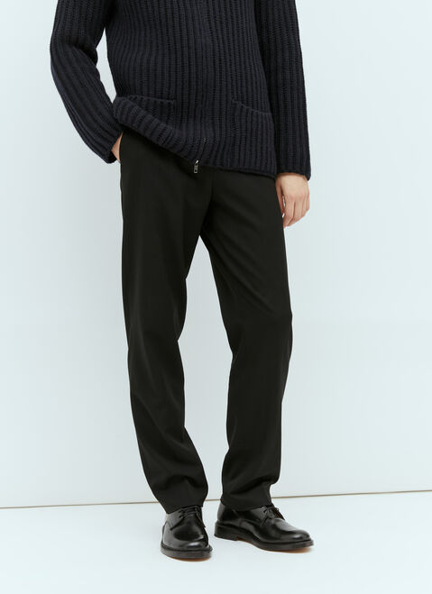 The Row Elijah Wool Pants Red row0154007