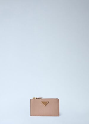 Prada Saffiano Card Holder Pink pra0263022