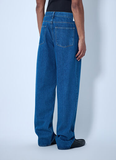 Jil Sander Wide-Leg Denim Jeans Blue jil0164005