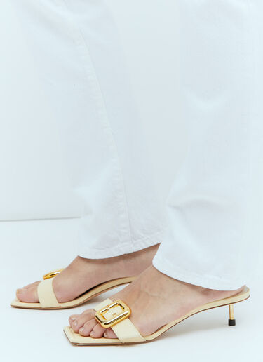 Jacquemus Les Sandales Regalo ヒール クリーム jac0254053