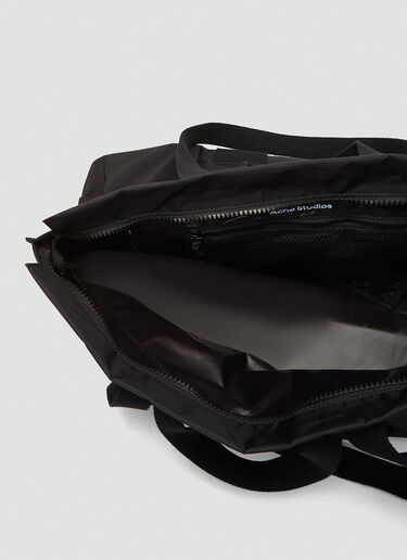 Acne Studios Logo Tote Bag Black acn0243005