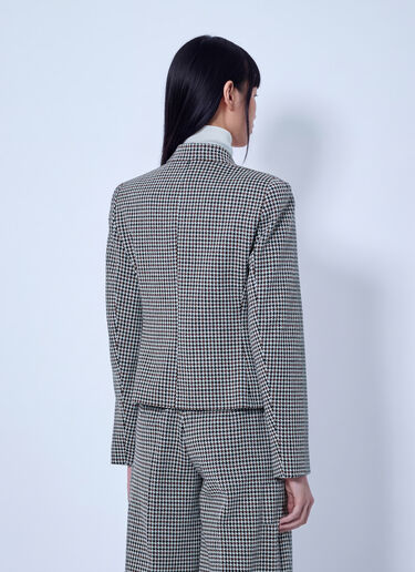 LN-CC® - Max Mara: Houndstooth Blazer - Brown Max Mara Houndstooth Blazer Brown max0266022
