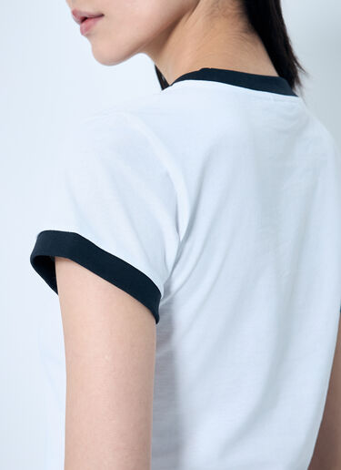 Bear Jersey T-Shirt GANNI Bear Jersey T-Shirt Grey gan0259050