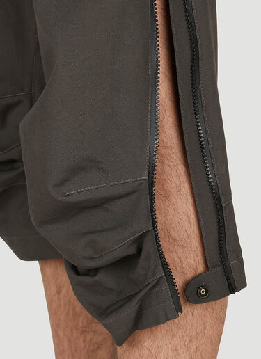 GR10K Cut Arc Shorts Brown grk0152008