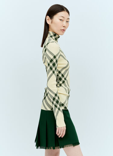 罗纹格纹毛衣 Burberry 罗纹格纹毛衣 黄色 bur0255043
