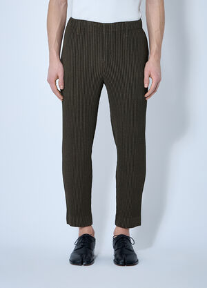 Homme Plissé Issey Miyake Pleated Pants Black hmp0160003