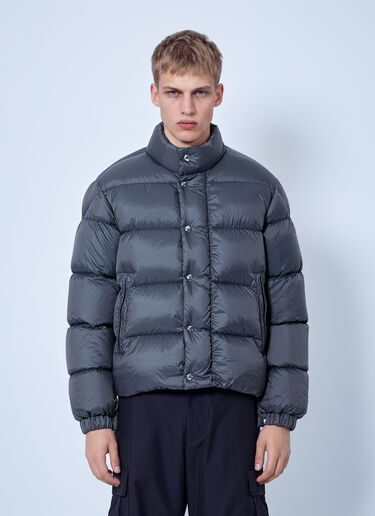 LN-CC® - Moncler: Pesio Down Jacket - Grey Moncler Pesio Down Jacket Grey mon0166026
