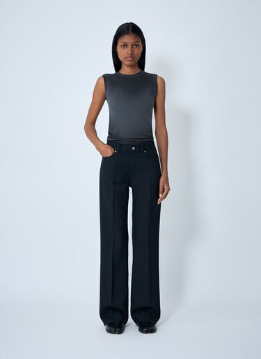 Permanent Crease Boot Cut Pants OUR LEGACY Permanent Crease Boot Cut Pants Black our0262020