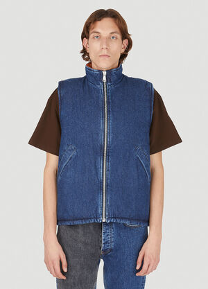(Di)vision x Won Hundred Padded Vest Blue dwh0348005