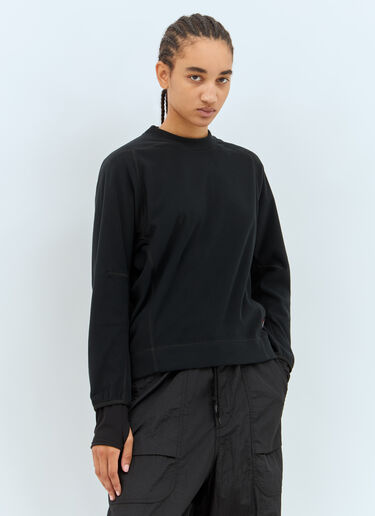 Fleece Sweatshirt Moncler Grenoble Fleece Sweatshirt Black mog0257003