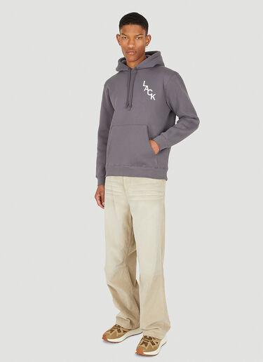 Thomas Hooded Sweatshirt Lack of Guidance Thomas Hooded Sweatshirt Grey log0148004