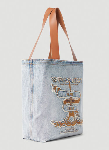 Paris Best Tote Bag Y/Project Paris Best Tote Bag Light Blue ypr0152036