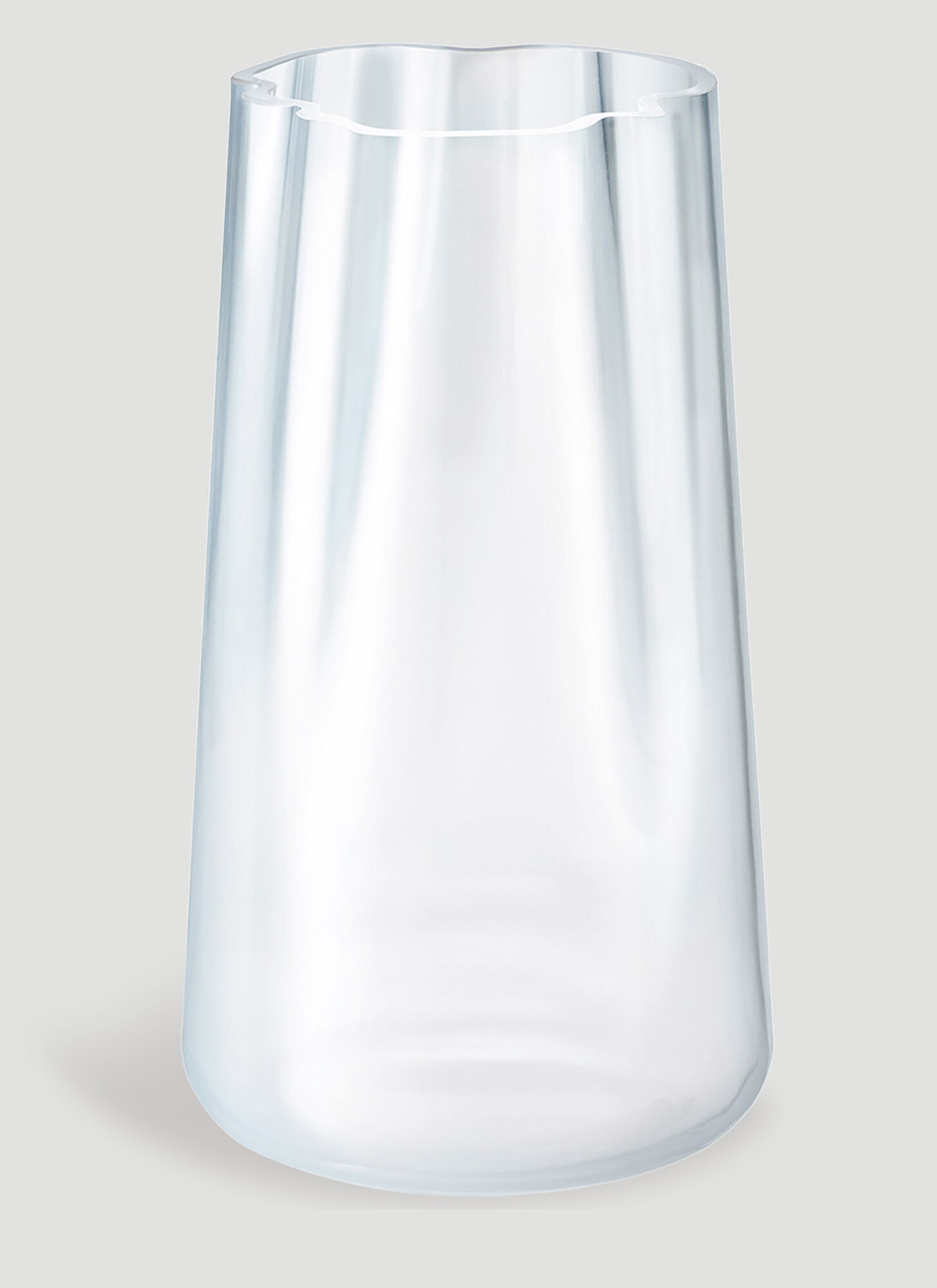 Shop Lsa International Lagoon Tall Lantern Vase In Transparent