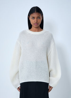 TOTEME Mohair-Blend Sweater Beige tot0263009