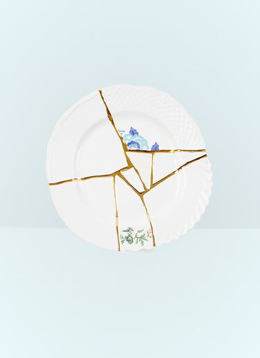 Seletti Kintsugi N. 3 Dinner Plate White wps0691121
