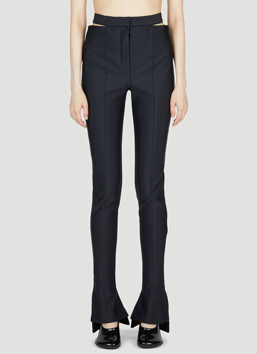 Mugler Cut Out Pants Black mug0252010