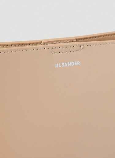 Jil Sander Tangle Medium Shoulder Bag  Beige jil0246015