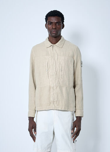 Stone Island Ghost Shirt Beige sto0160009