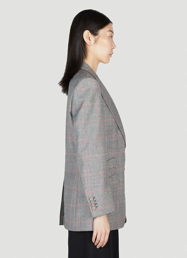 Gucci Maison De L'Amour Check Blazer Grey guc0253038
