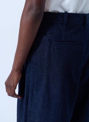LN-CC® - Levi's: Denim Pleat Trousers - Blue Levi's Denim Pleat Trousers Blue lvs0266004