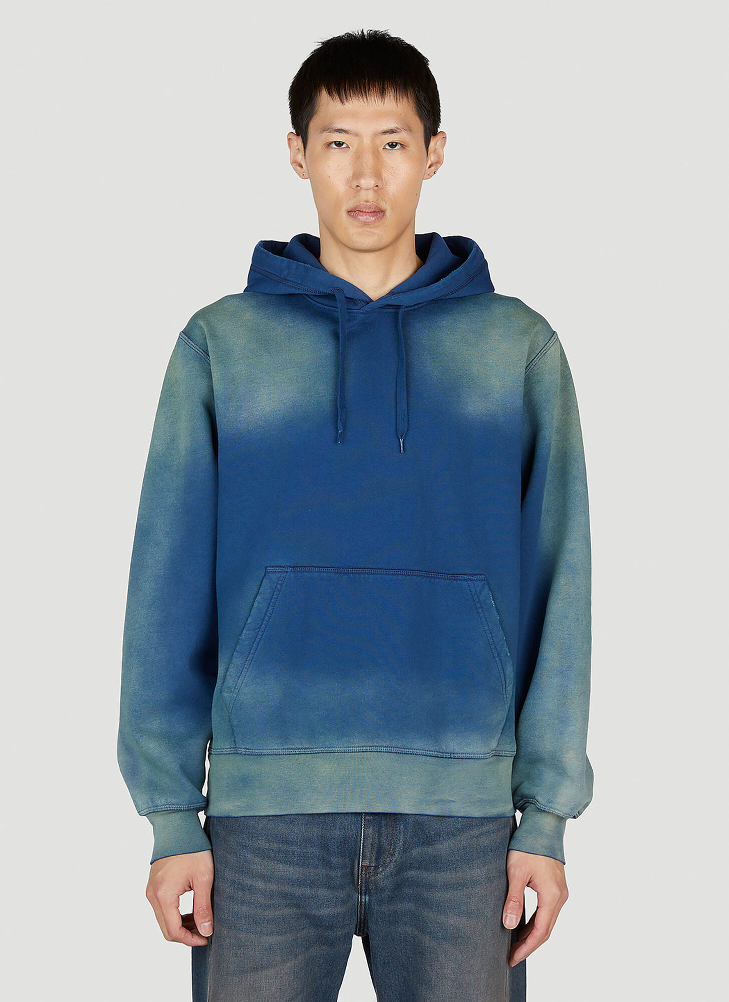 Eytys Lewis Hooded Sweatshirt Male Blueunisex