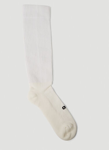 Rick Owens So Cunt Socks White ric0151035