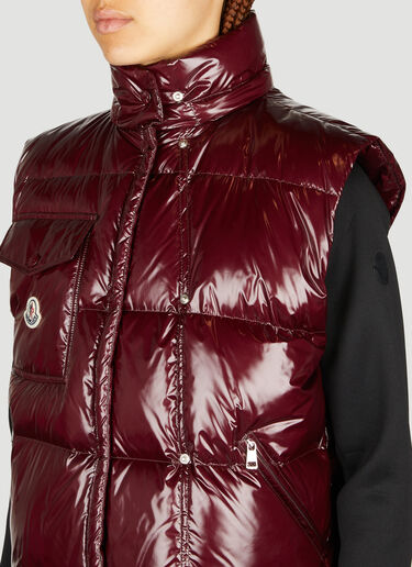 Moncler Karakorum Karakorum Ripstop Down Jacket Burgundy mnk0254002