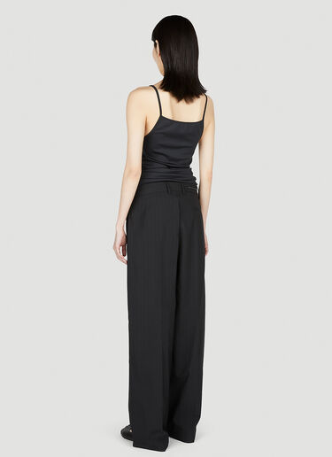 MM6 Maison Margiela Sleeveless Jumpsuit Black mmm0252004