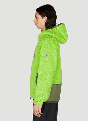 Moncler Grenoble Teddy Zip Up Jacket Green mog0153003