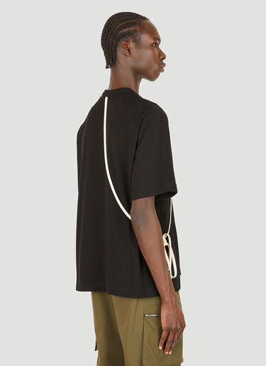 Craig Green Laced T-Shirt Black cgr0148009