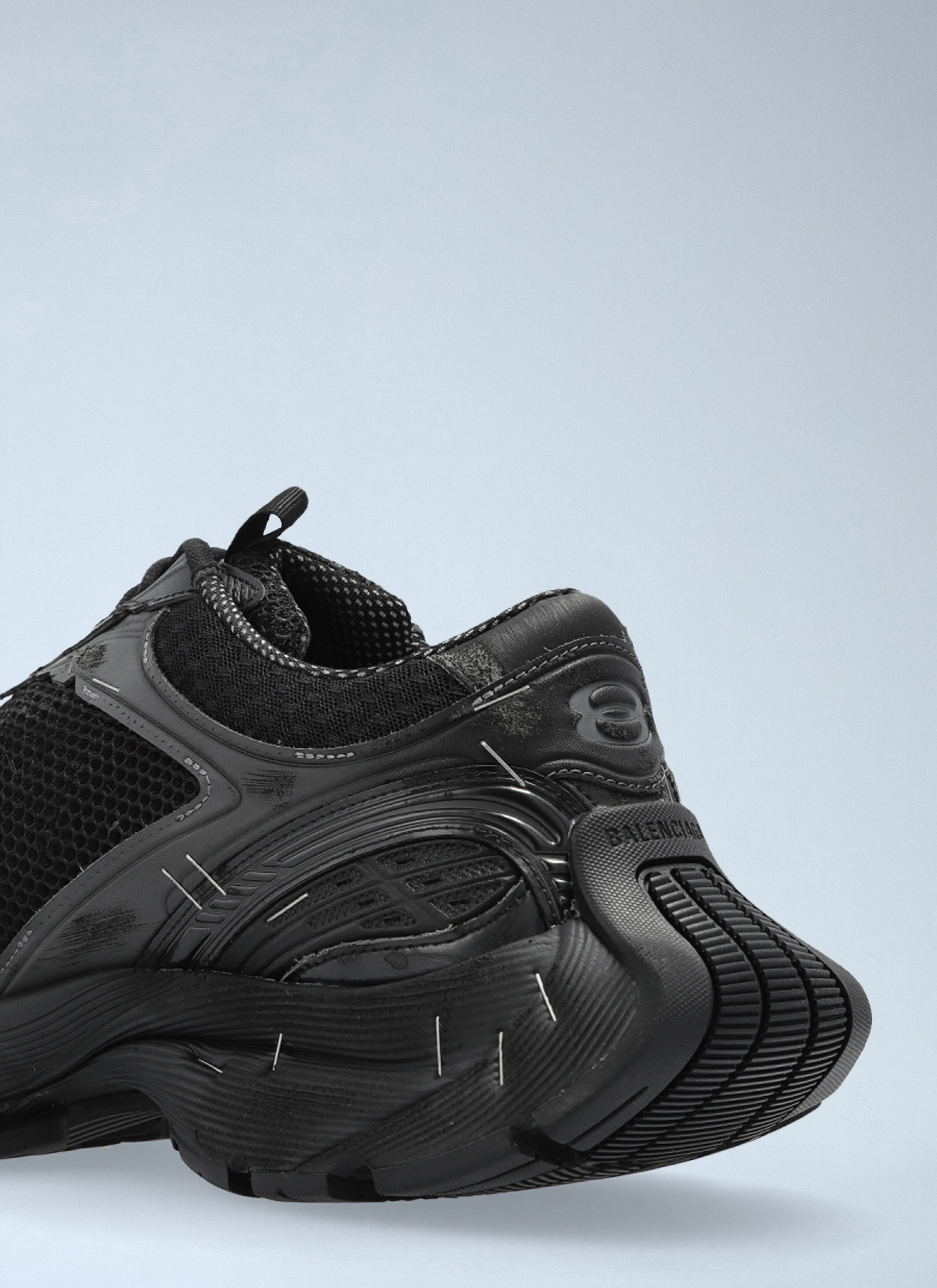 Balenciaga Men's' Stapler Sneakers in Black | LN-CC®