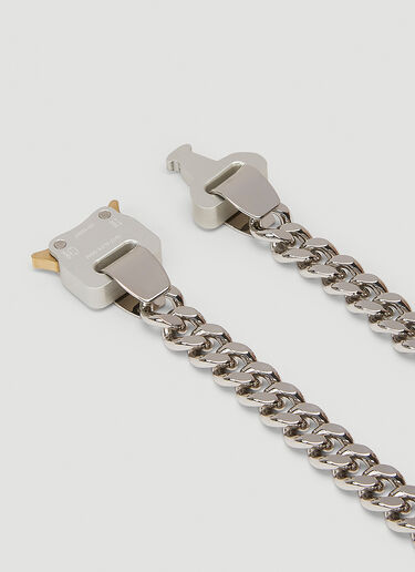1017 ALYX 9SM Hero 4X Chain Necklace Silver aly0144013
