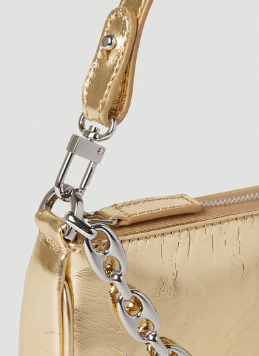 BY FAR Rachel Mini Shoulder Bag Gold byf0252004