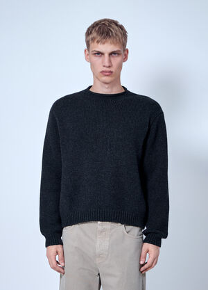 The Row Markhim Cashmere Sweater Black row0166009