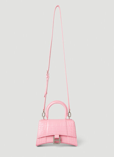 Balenciaga Hourglass Top Handle Small Bag Pink bal0250001