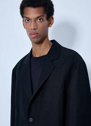LN-CC® - Studio Nicholson: Denson Single Breasted Blazer - Black Studio Nicholson Denson Single Breasted Blazer Black stn0165013