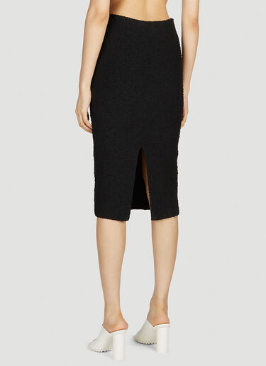 Textured Skirt Bottega Veneta Textured Skirt Black bov0252063