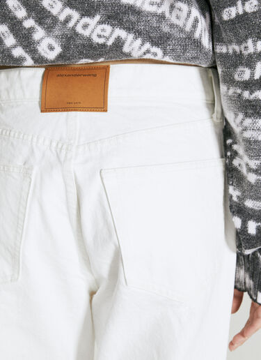 EZ 데님 진 Alexander Wang EZ 데님 진 화이트 awg0255033
