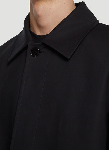 Jil Sander Single-Breasted Coat Black jil0143004