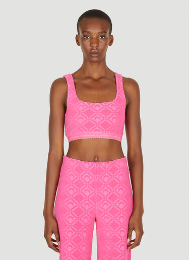Moon Sponge Brassiere Top Marine Serre Moon Sponge Brassiere Top Pink mrs0252033