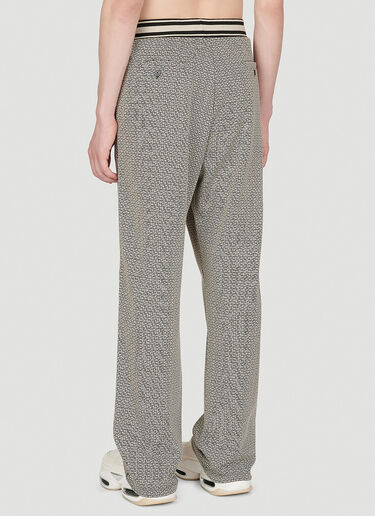 Balmain Mini Monogram Jacquard Pyjama Pants Grey bln0153005