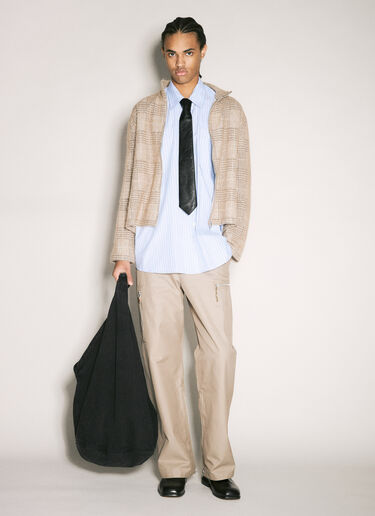Our Legacy Borrowed Striped Shirt Blue our0158003