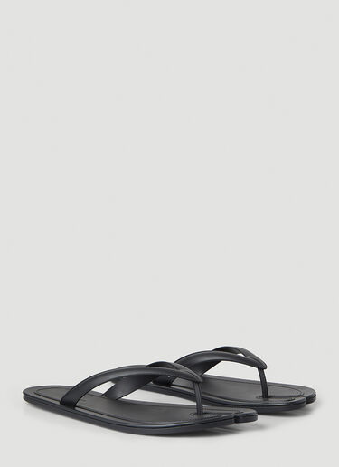 Maison Margiela Tabi Flip Flops Black mla0148027