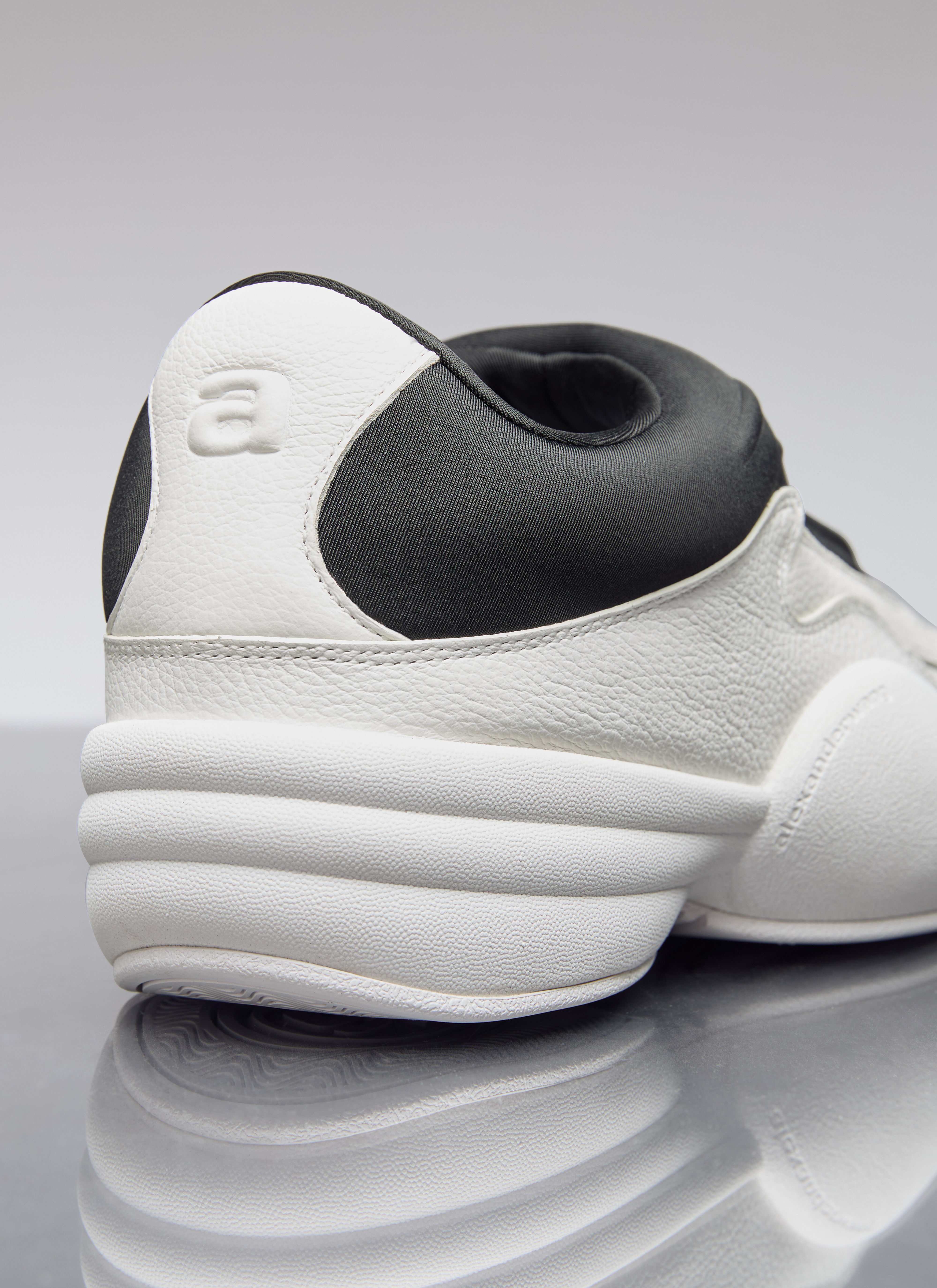Alexander Wang Women's' Hoop Leather Sneakers in White | LN-CC®