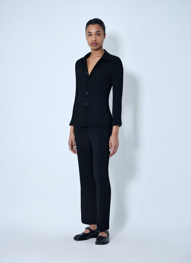 Pleated Trousers Issey Miyake Pleated Trousers Black ism0264007