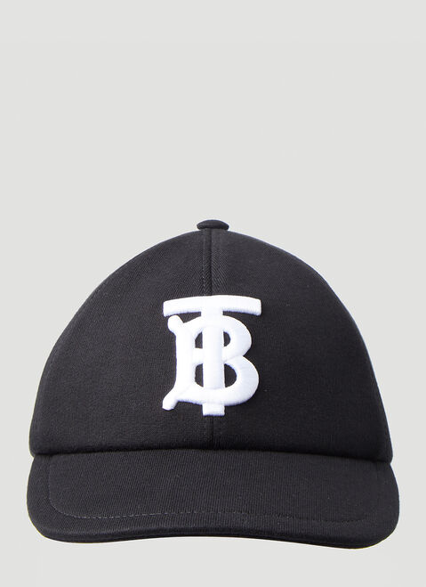 Burberry TB Monogram Baseball Cap Black bur0349008