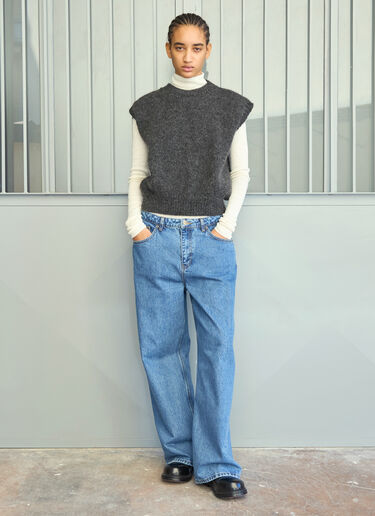 Willow Wide Jeans Skall Studio Willow Wide Jeans Blue ska0258003