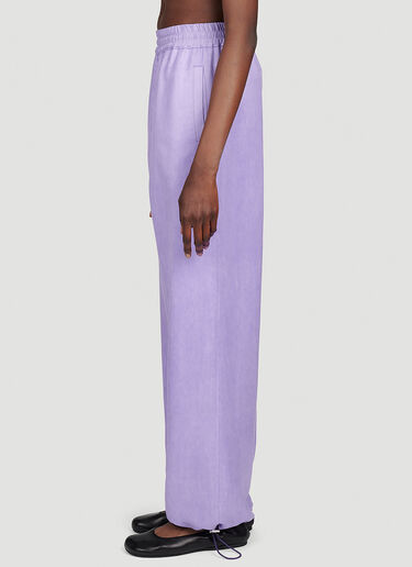 JW Anderson Wide Leg Suit Pants Purple jwa0253002